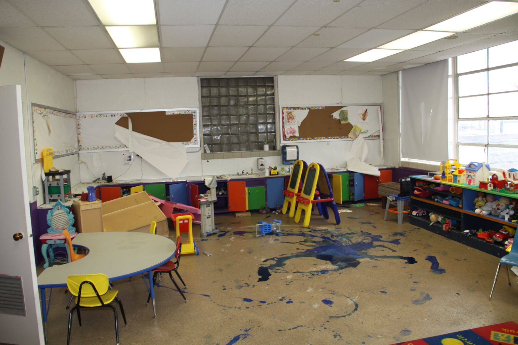 Kingdom Kids day care vandalism1